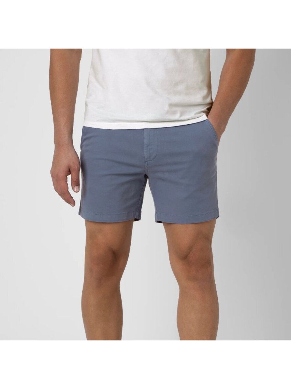 Bearbottom Men's Stretch Short, Blue Jay, Size Small - 5.5", New with Tags